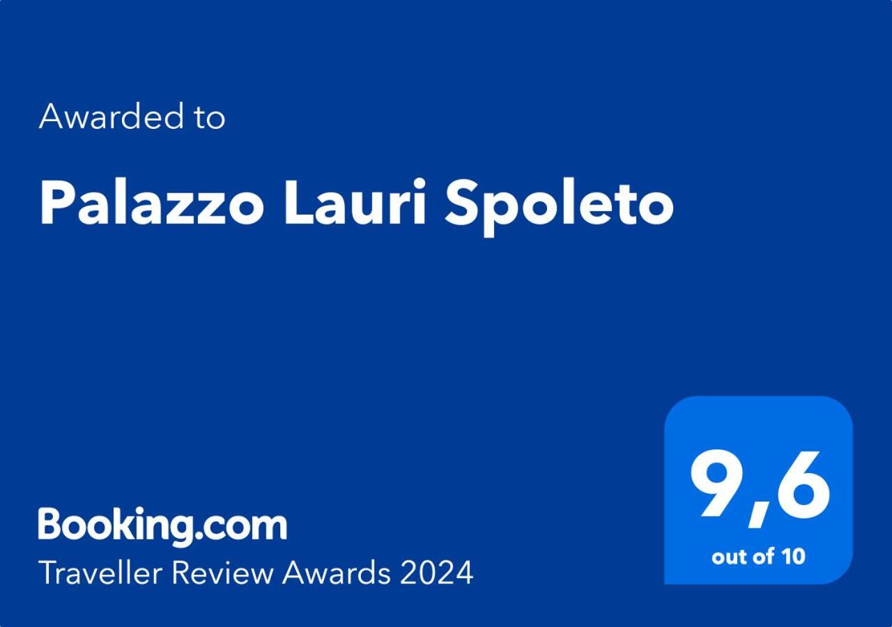 Palazzo Lauri Spoleto Lägenhet Exteriör bild